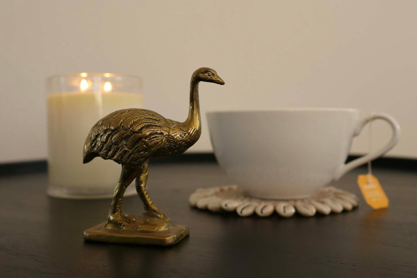 Brass Emu Sculpture