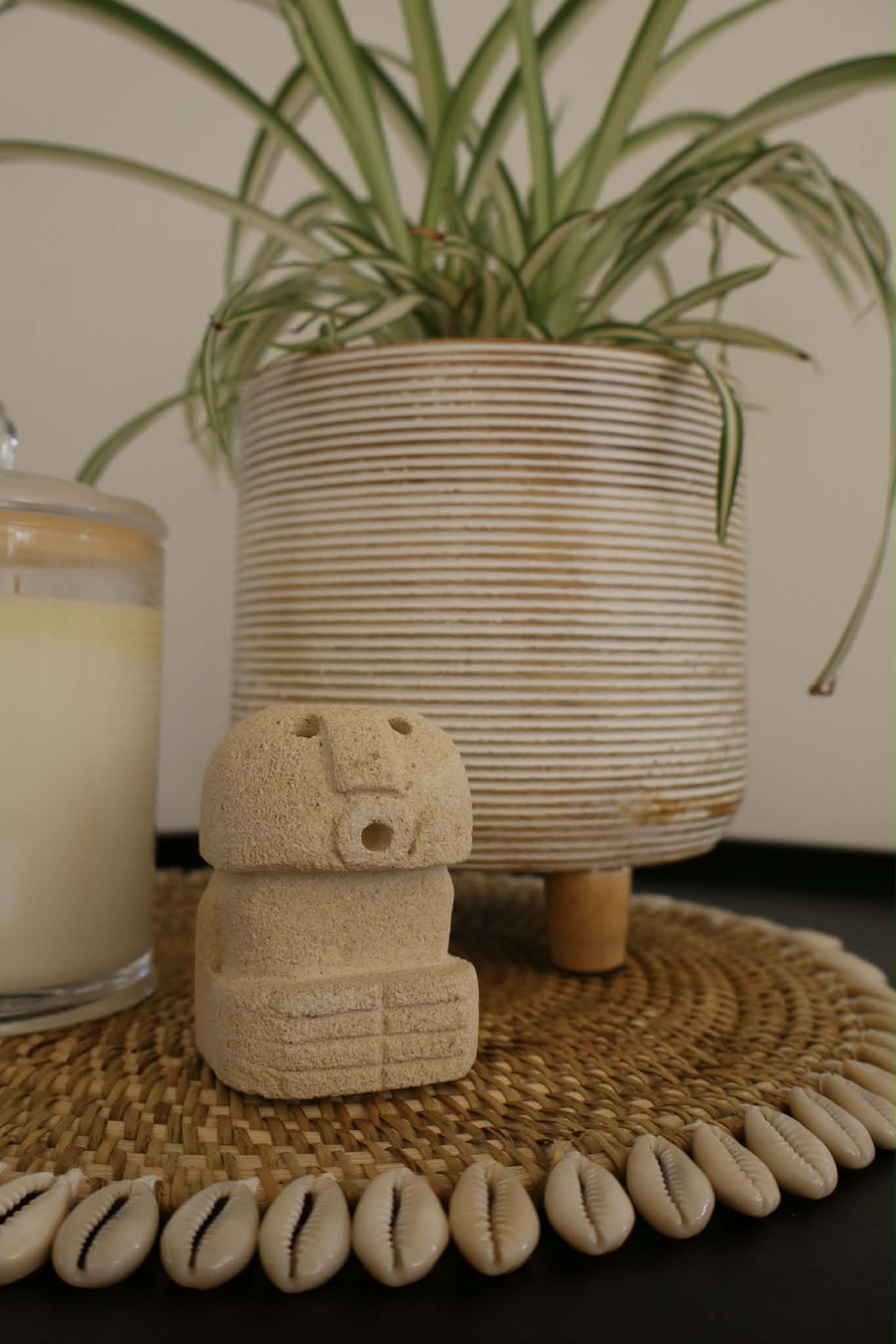 Hand-carved Stone Figurine - Small
