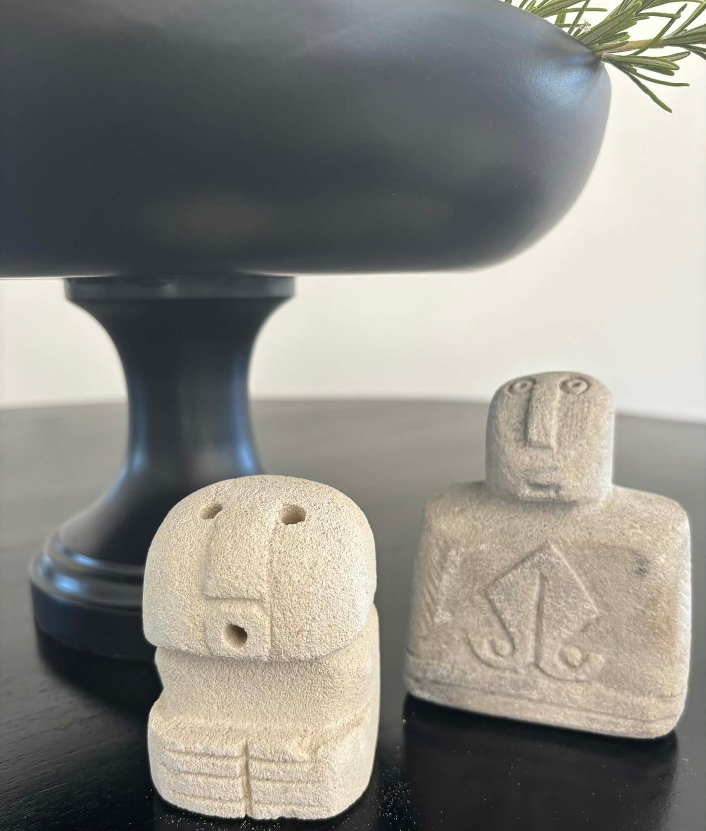 Hand-carved Stone Figurine - medium
