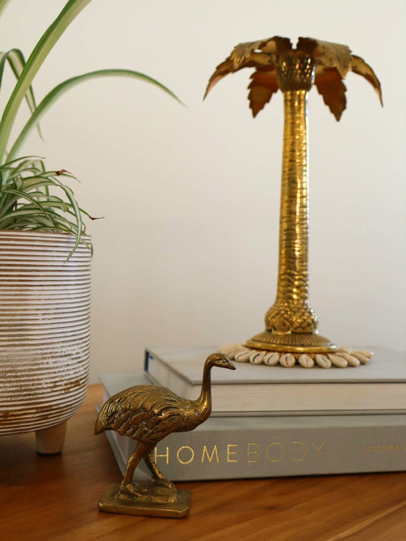 Palm Candle Holder
